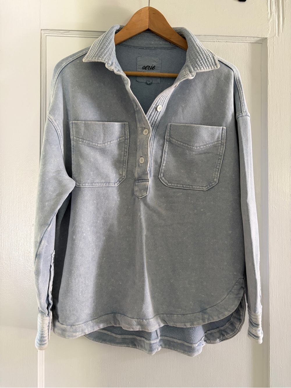 Aerie Oversized Collared Sweatshirt